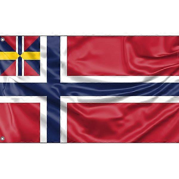 Norwegen-Flagge Insel A3588