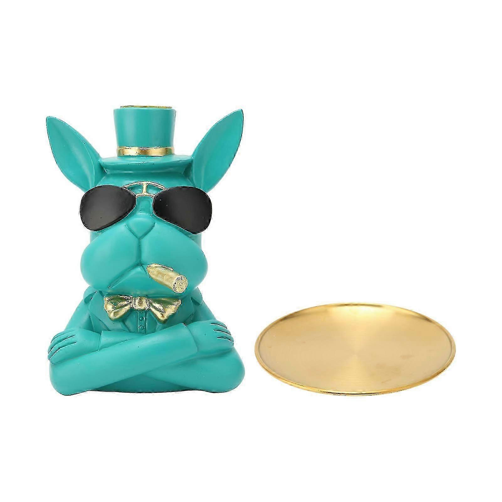 French Bulldog Decor Fine Workmanship Beautiful Practical Multifunction Candy Dish