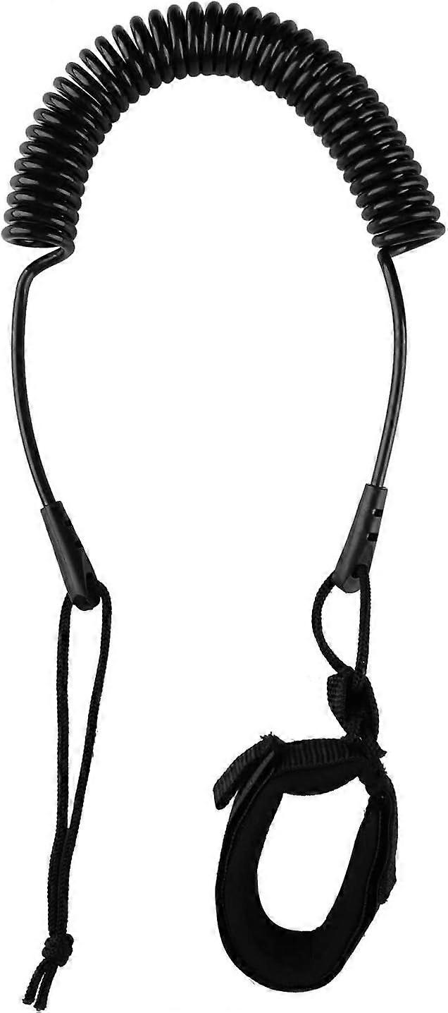 Coiled SUP Leash - Essential for Stand Up Paddleboarding