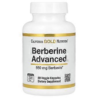 California Gold Nutrition, Berberina Avançada, Berbevis Phytosome com Complexo de Fosfolipídios de Berberina