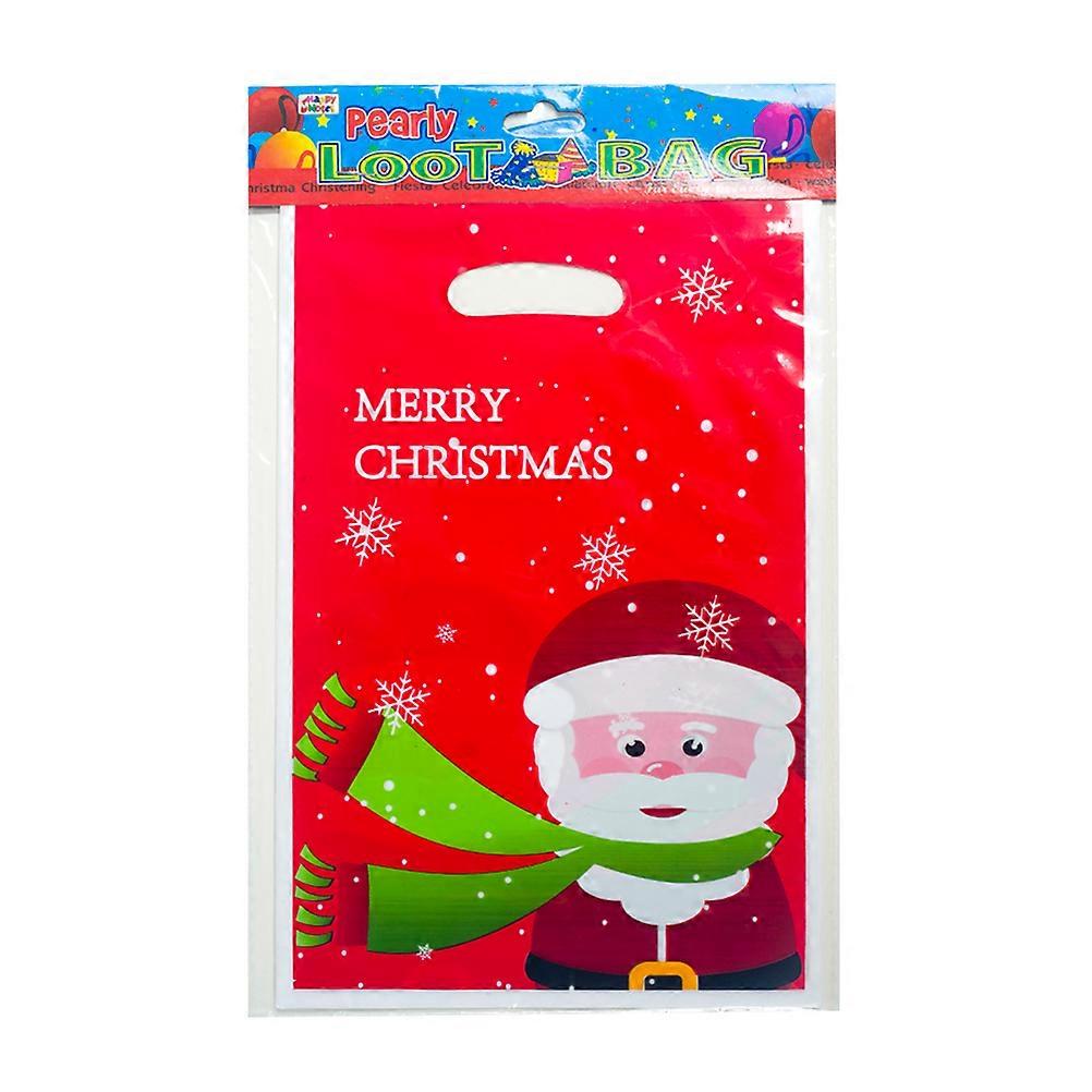 Candy Handbag Santa Claus Pattern for Gift Storage 60Pcs