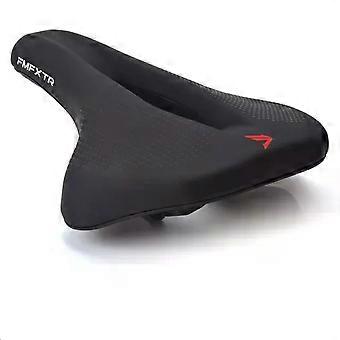 MTB Bicycle Saddle With Warning Taillight USB Charging PU Breathable Soft Mountain Road Bike Saddles Cycling Racing Seat Cushion