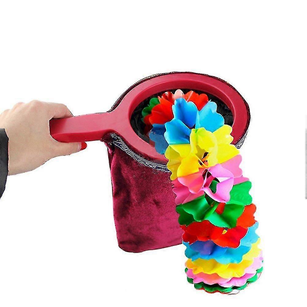 1 Pcs Magic Change Bag Twisting Handle Make Things Appear Disappear Magic Trick