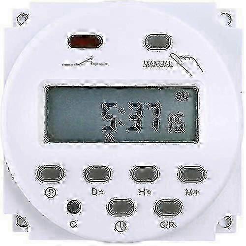 Electronic Timer Dc12v 16a 28 Programs Programmable Lcd Display -6 hwy