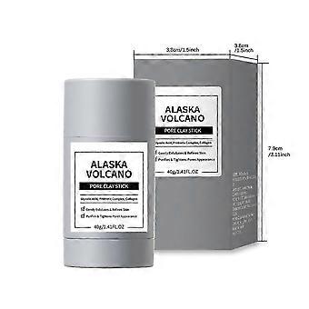Wormwood mud mask stick, volcanic mud mask, blackhead cleaning mud film, fade acne mark, tighten pores, deep cleaning mud film