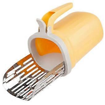 Cat Litter Shovel Scoop compatible with Pet Filter Clean Toilet Garbage Picker Cat Supplies Cat Litter Box Self Cleaning
