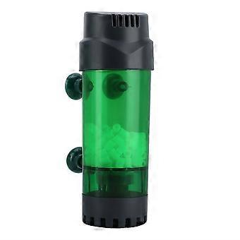 Fish Tank Dubbele Biochemische Filter Aquarium Fysieke Spons Filters met zuignap (LH600)