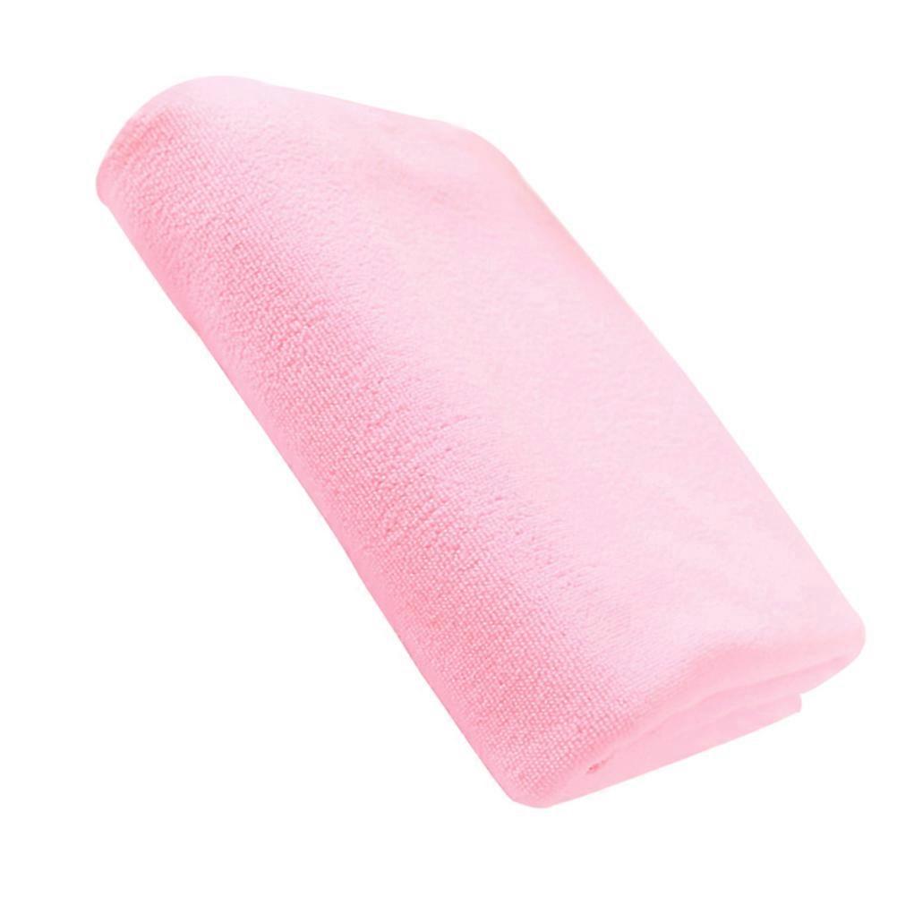 Serviette de bain en microfibre à séchage rapide, rose.