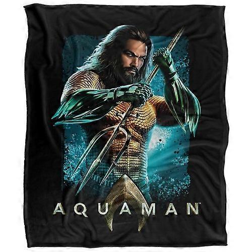 Aquaman Trident Soft Touch Blanket