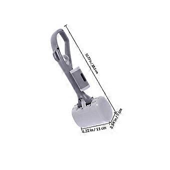 Handheld Pooper Scooper for Dogs with Waste Bag Holder Portable Tool