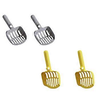 Litter Scooper Durable Cat Accessory for Efficient Cleaning 4Pcs