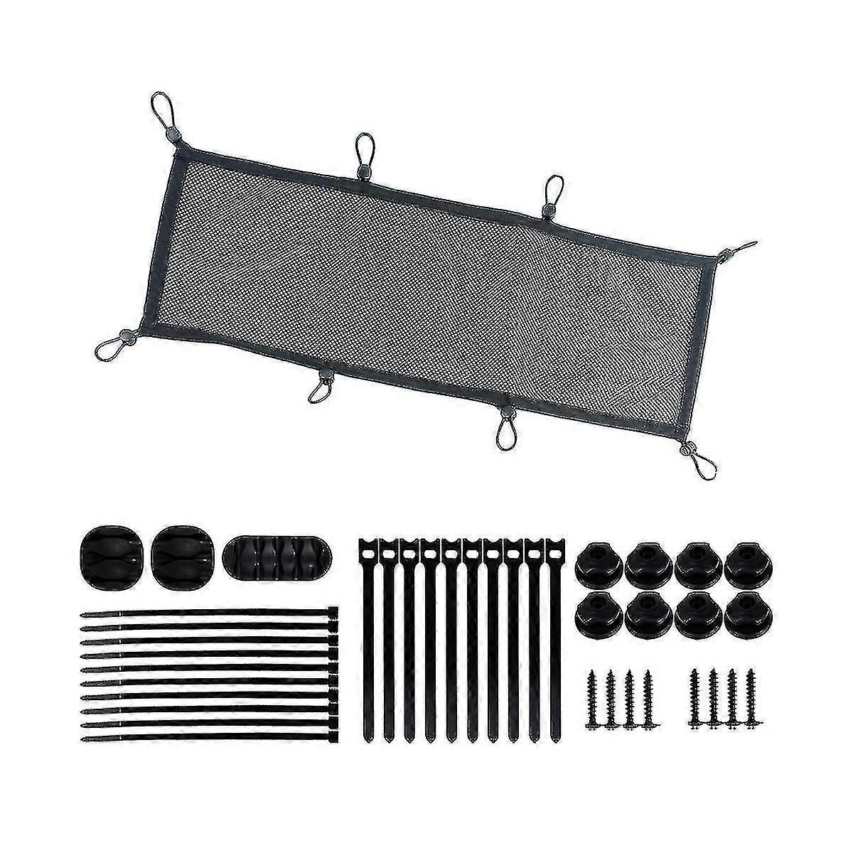 Net Under Desk, Extra Cable Net, Flexible Privacy Mesh Net, Under Desk Net