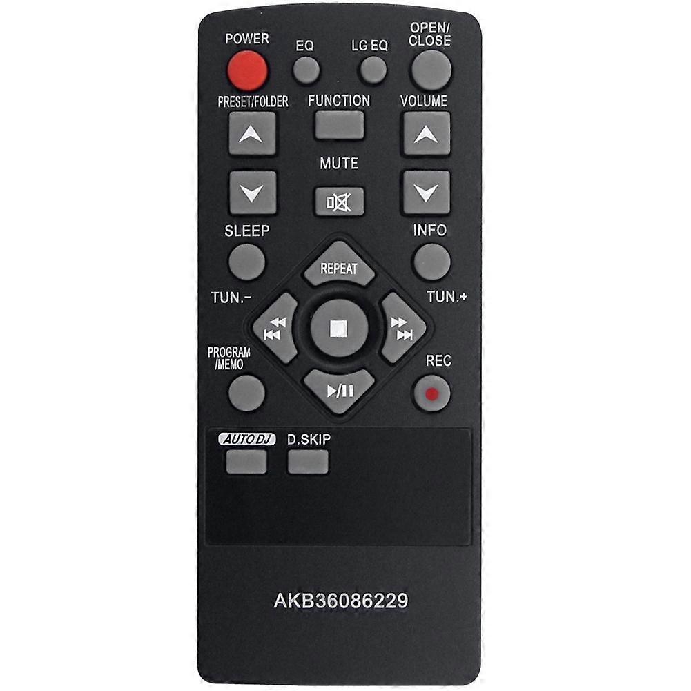 Replace AKB36086229 Remote Control for LG Sound System AKB36086229 Remote