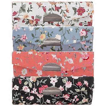 Elegant Lipstick Holder for Daily Use 4Pcs Flower Pattern Container