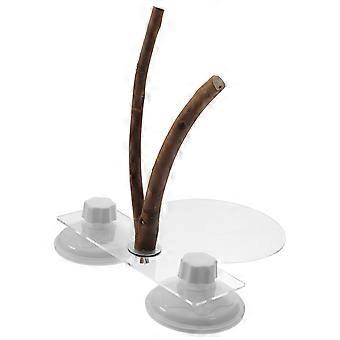 Wood Bird Perch Stand Parrot Perches for Bird 1Set Branch Wear Resistant Stick