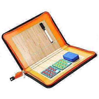 Volleybal trainingsbord met ritssluiting, opvouwbaar bord voor trainingsdoeleinden, 1 set