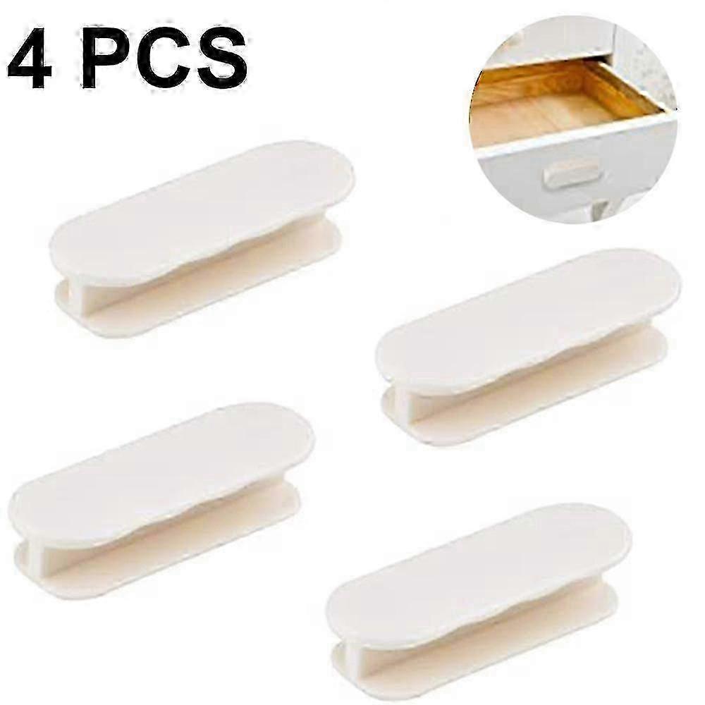4pcs Self-stick Instant Cabinet Drawer- Compatible With Kitchen Cabinet Knobs