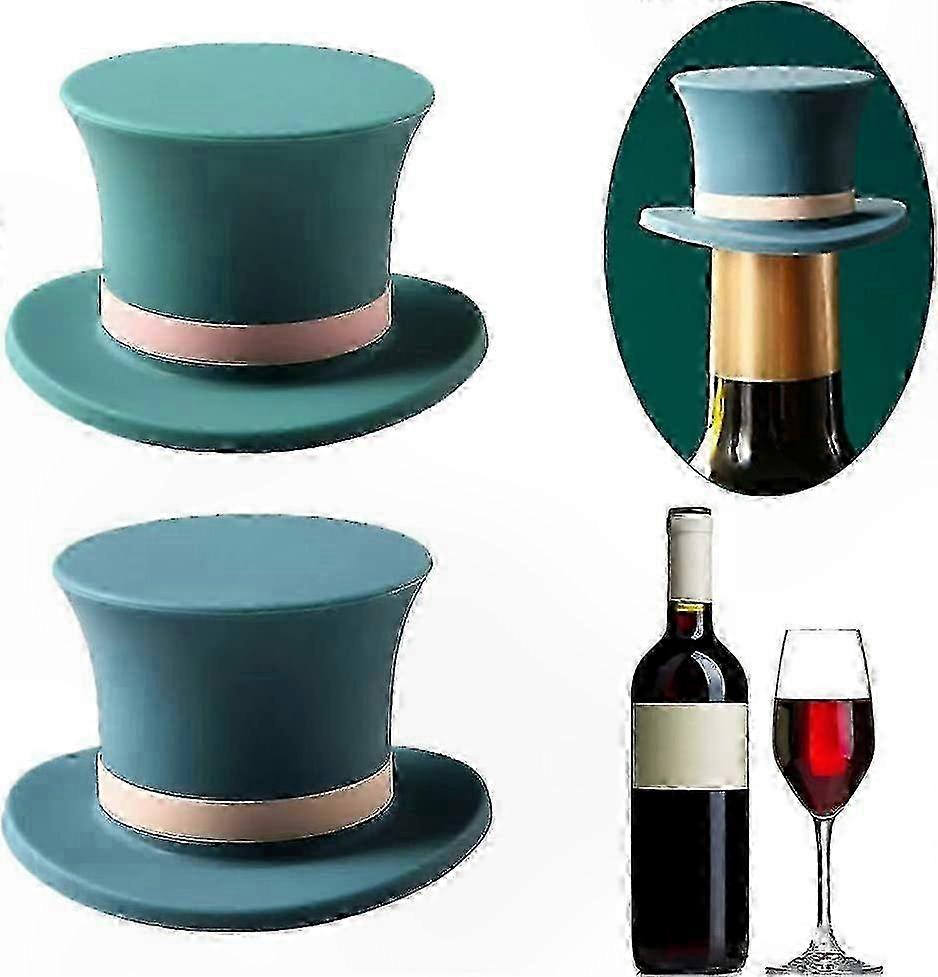 Reusable Magic Hat Wine Stoppers 2 Pack