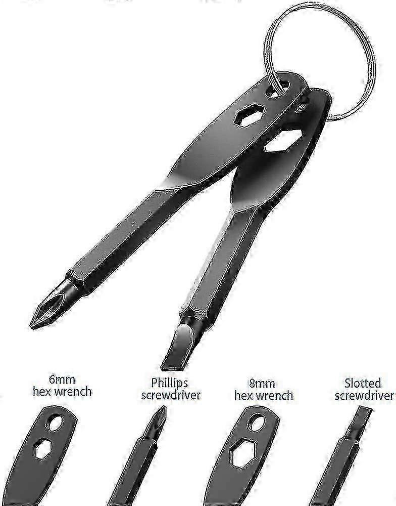 keychain Screwdriver Set Comprise Flathead Screwdriver And Phillips ScrewdriverJJ