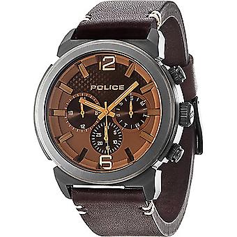 Police concept reloj para Hombre Analógico de Cuarzo con brazalete de Piel de vaca R1451239003