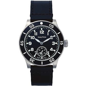 Nautica houston Japanese Quartz Analog Man Watch with NAPHST002 Cowskin Bracelet