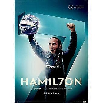 Lewis Hamilton, Mercedeutomobilist Begrenset opplag F1-puslespill TD131