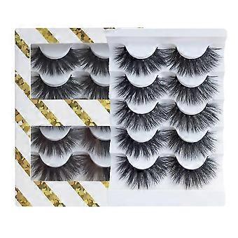 Cat Eye Magnetic Eyelashes Natural Look Wispy Magentic Lashes Reusable Magnetic Eyelashes with Applicator No Glue Needed Press on Magnetic Lashes-wxy