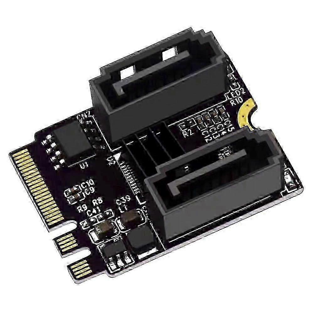 PCIe3 M2 to Dual SATA Adapter