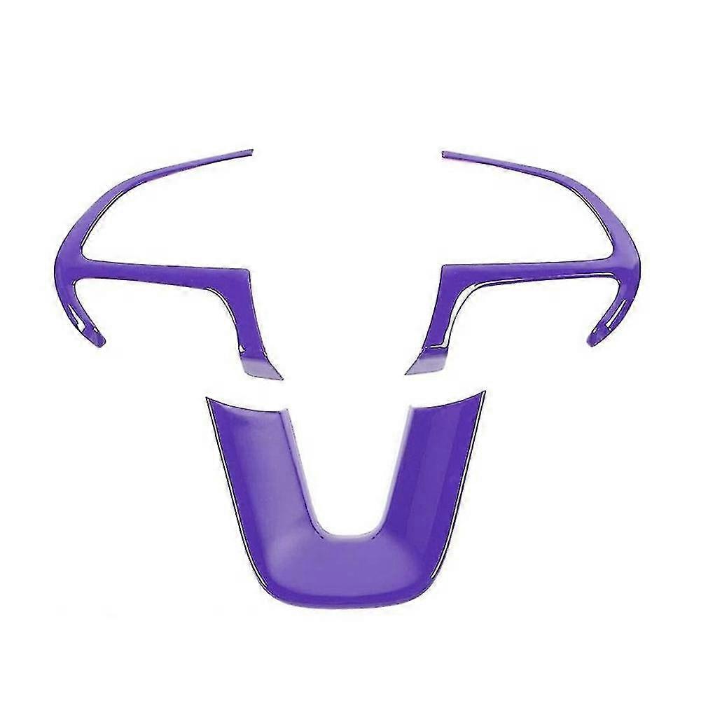 3D Purple ABS Steering Trim