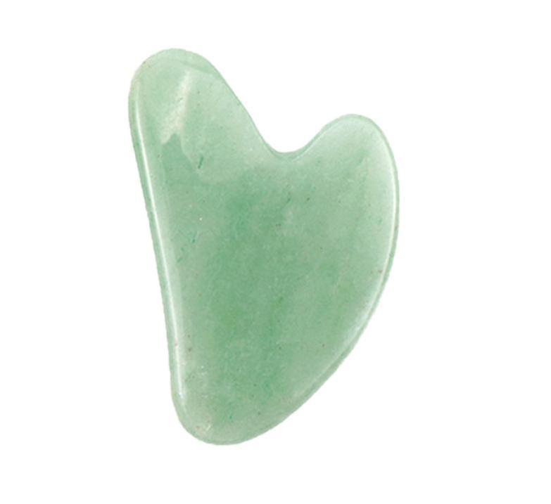 Jade Gua Sha Tool Heart Triangle