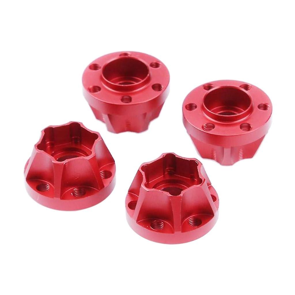 15mm Wheel Hex Rim Hub Drive Adapter for 1/10 Axial SCX10 TRX4 D90 Titanium