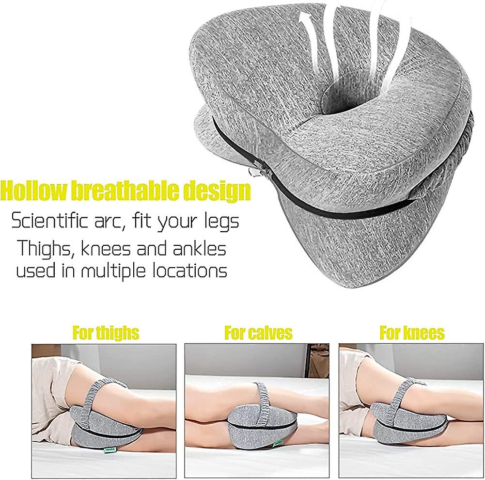 Between Leg Pillow For Heilwiy Sleeping, Memory Foam Knee Sleeping 宅配便配送