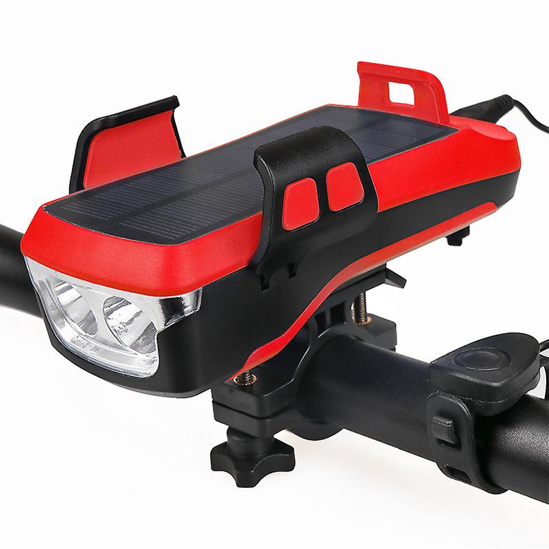 With Usb Bicycle Headlight With Mobile Phone Holder