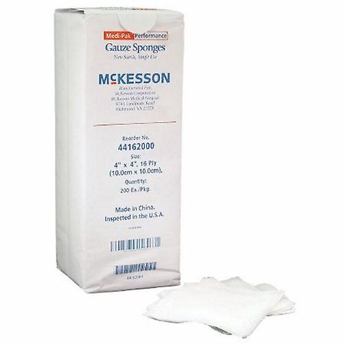McKesson Gauze Sponge, Pack Of 200 (Pack of 3)
