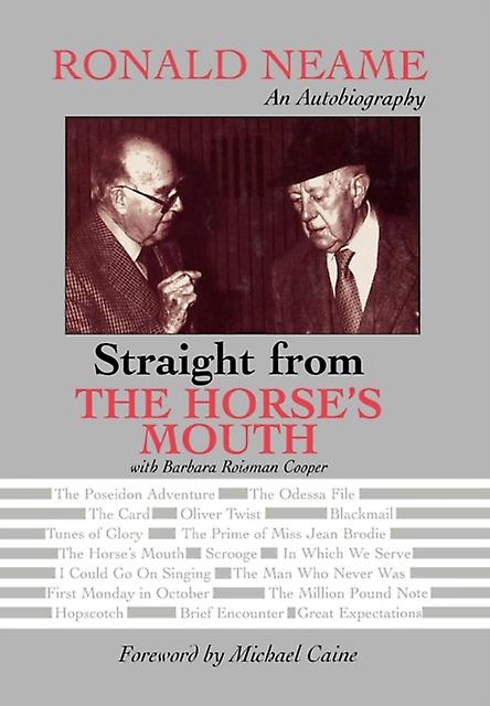 Straight From The Horses Mouth by with Barbara Roisman Cooper Paperback Book