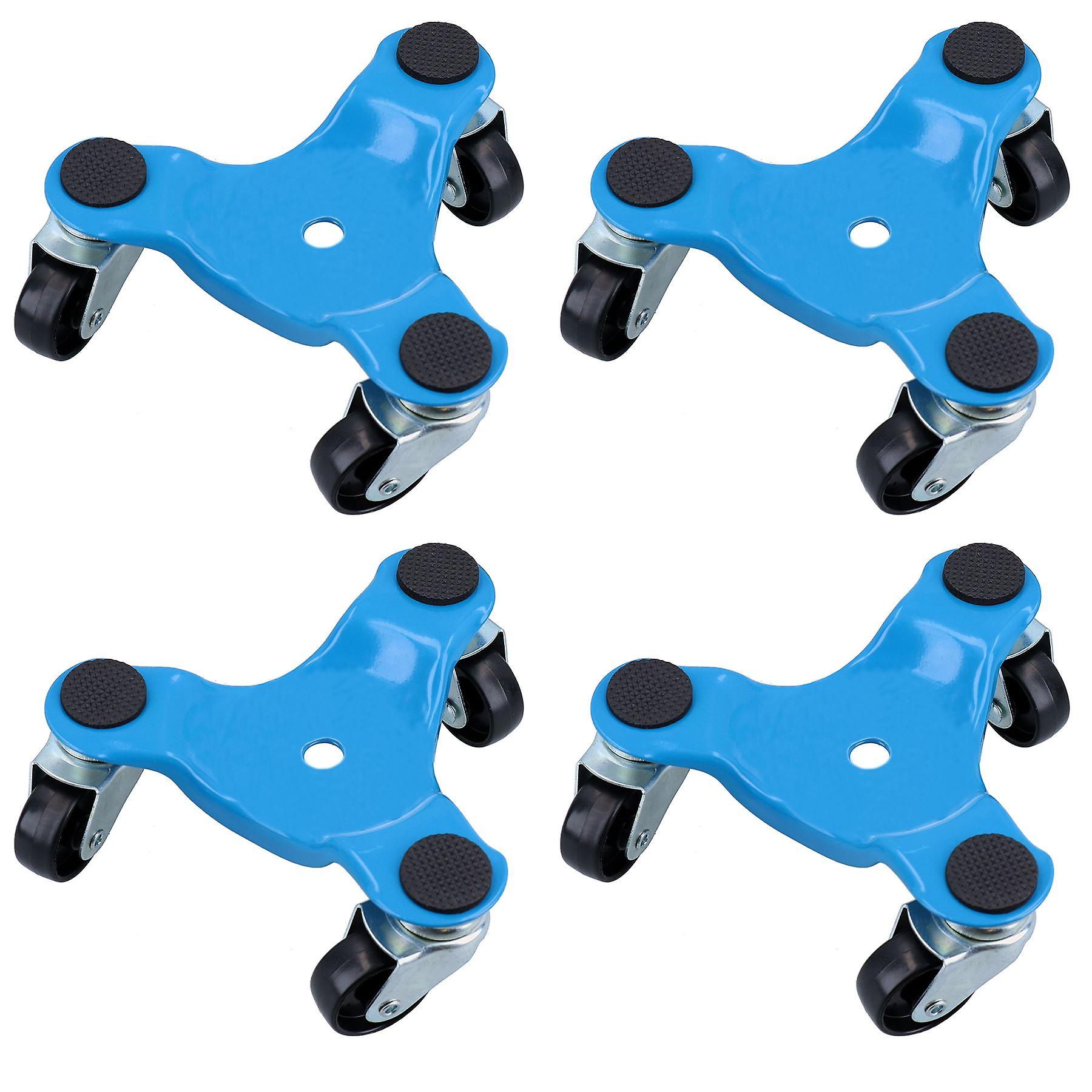 Caster Dolly 3 Wheel for Heavy Furniture Removal Moving PACK of FOUR SIL217
