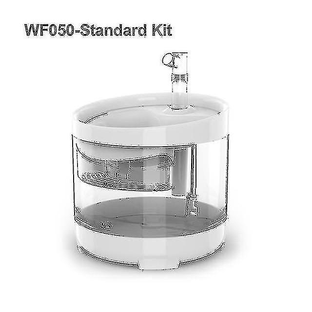 1.5l Cat Water Fountain With 1 Filters Automatic Dog Water Dispenser Clear Faucet Drinker For Cats