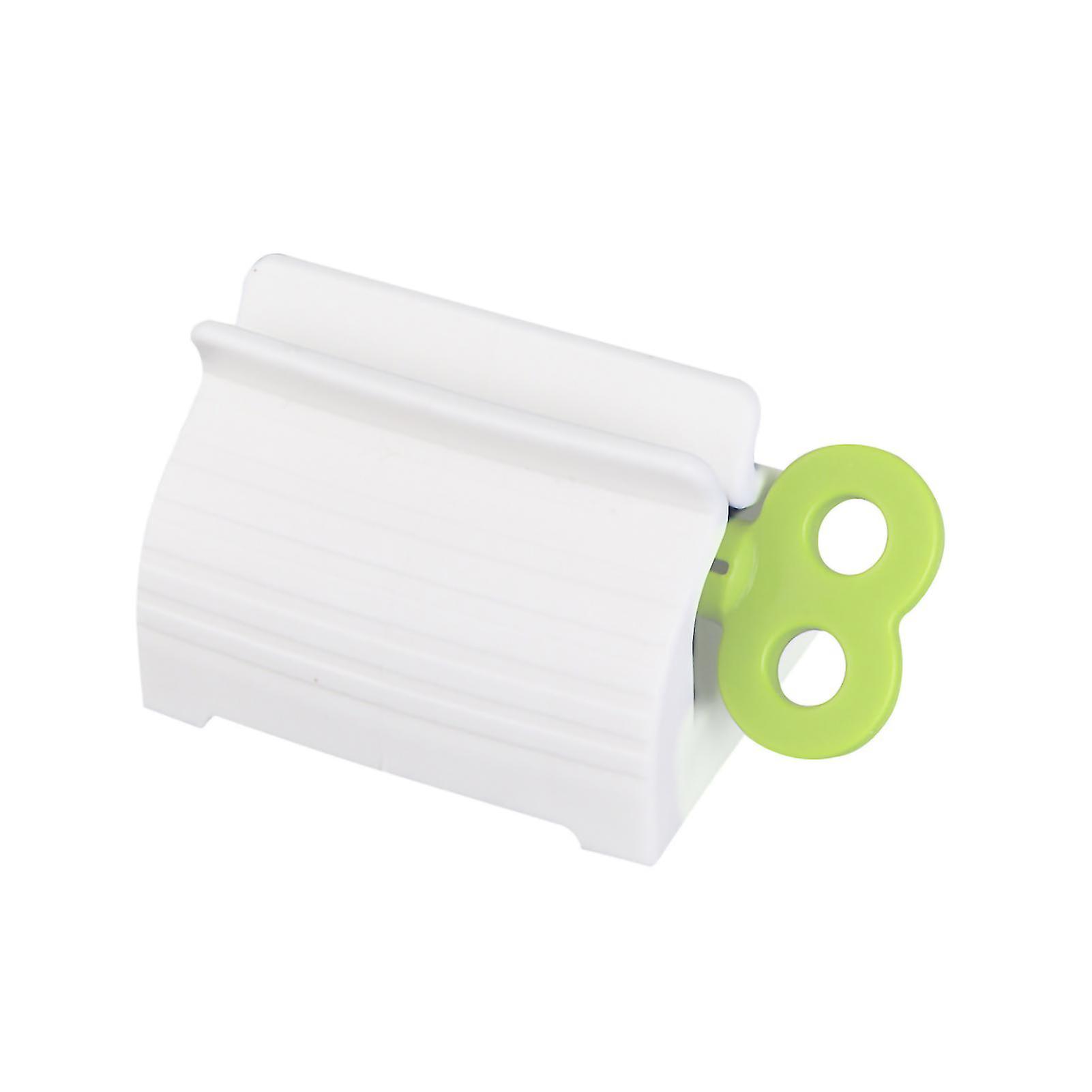 Manual Toothpaste Tube Squeezer Rolling Tube Toothpaste Squeezer Tube Roller for Bathroom Green