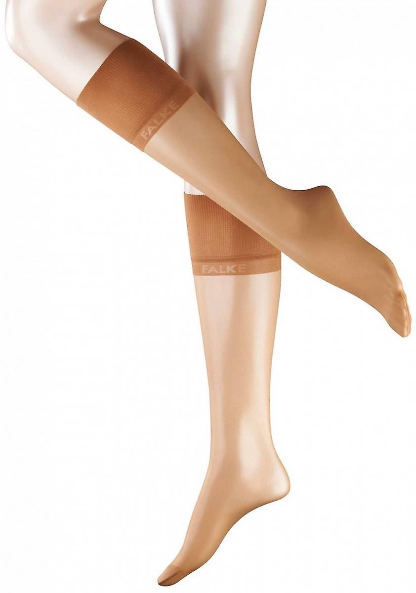 Falke Pure Matte 20 Denier Transparent Sensitive Top Matte Knee-High Tights - Powder