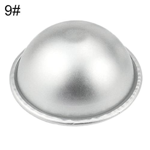 ZHOUBA半球3Dアルミボール球ケーキパンシュガークラフト耐熱皿デコレーションモールド