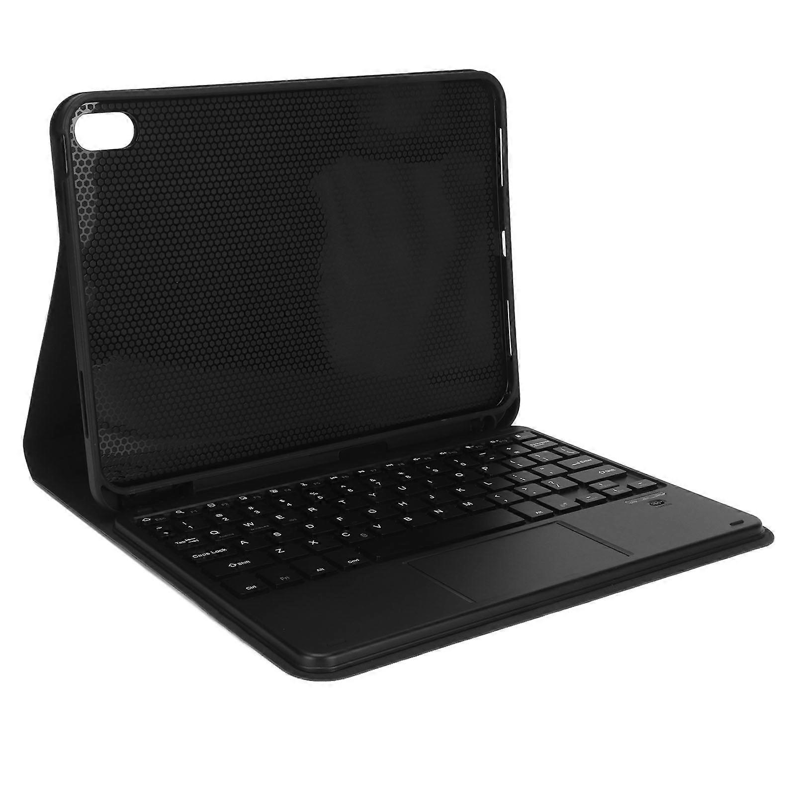 Tablet Case with Magnetic Keyboard Pencil Holder Touchpad for IOS 10.9inch 2022 Generation 10 Professional Smart Keyboard Case Black 