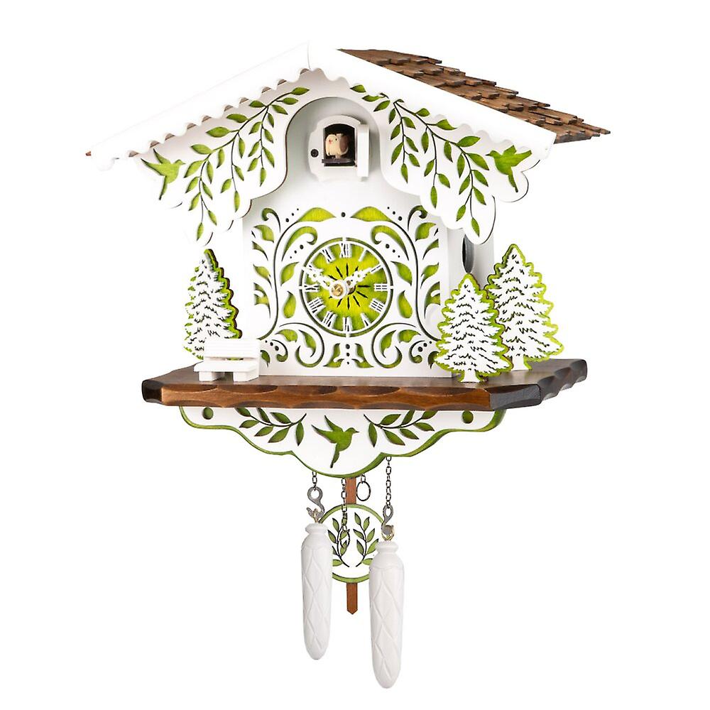 Engstler - 330 SQM green - Cuckoo clock - Quartz - Walnut