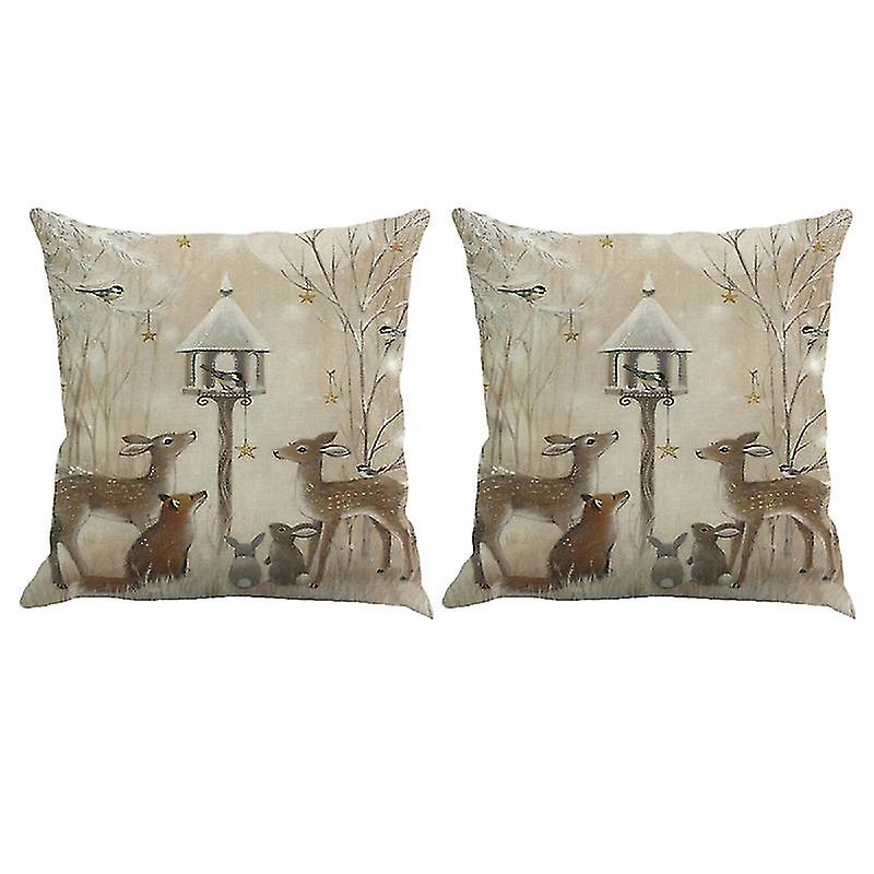 2pcs Cushion Cover For Couch