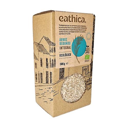 Organic whole grain round eethica rice 500 g