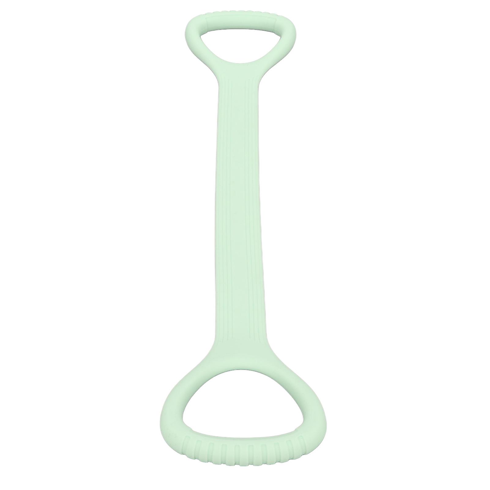 Exercise Elastic Rope Soft Silicone Lightweight Flexible Back Stretching Resistance Band Green 