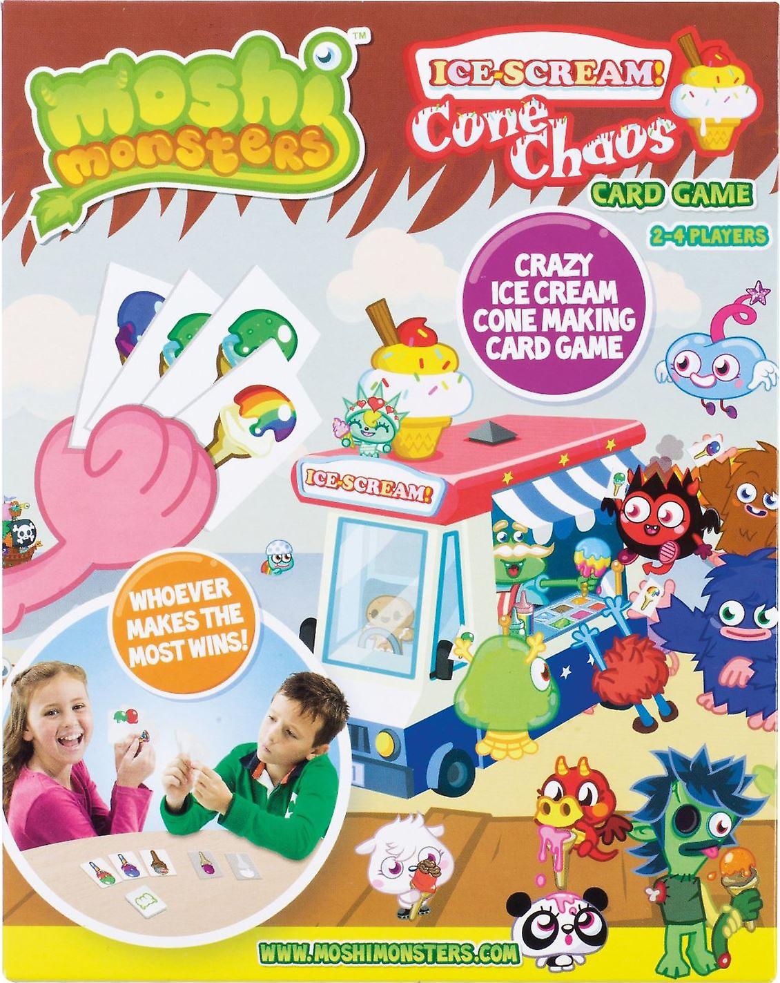 Moshi Monsters Ice Scream Cone Chaos card game