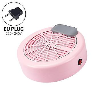 40W Nail Vacuum Cleaner Round Fan Vacuum Suction Nail Dust Collector With 1pcs Filter Manicure Machine Fan Nail Art Salon Tool