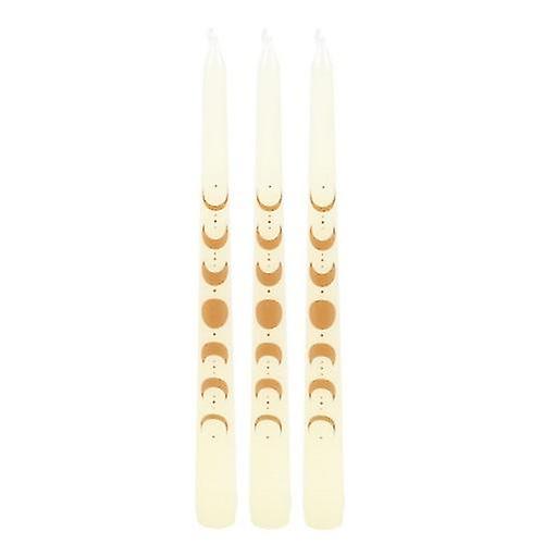Something Different Moon Phases Taper Candle (3er-Pack)