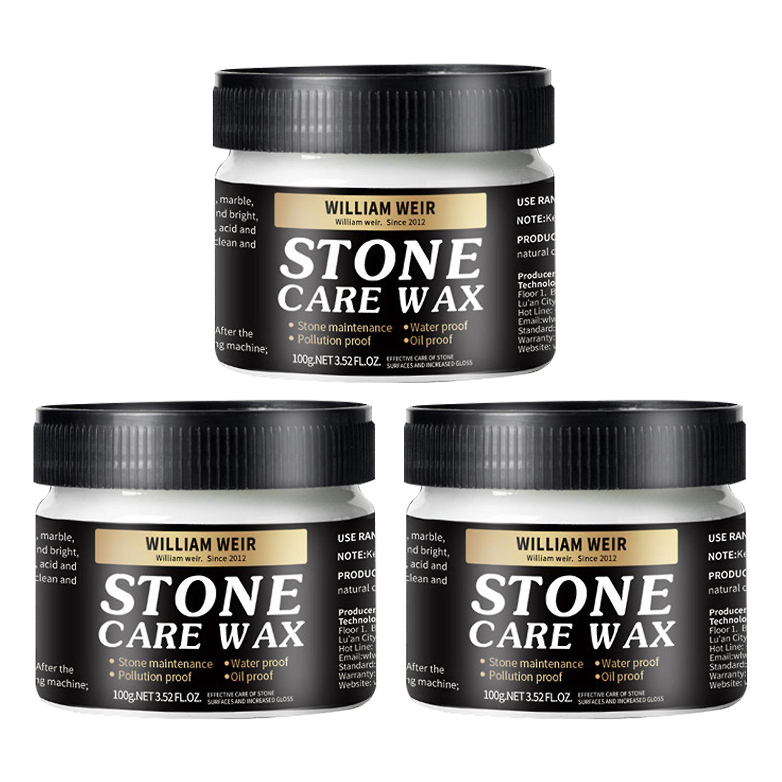 1/2/3pcs Marble Floor Maintenance Wax Easy Applying Removing Tile Wax for Living Room Home