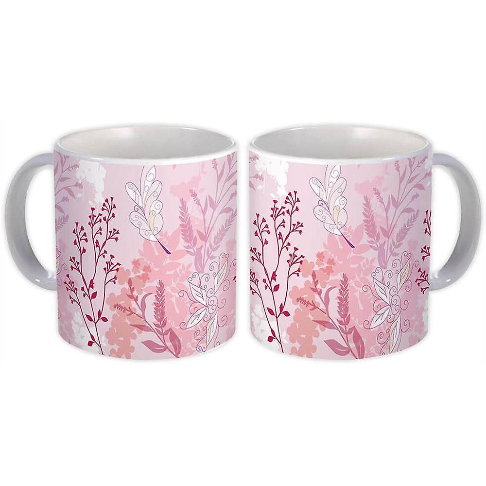Presentmugg: Sommarblomväxter Blad